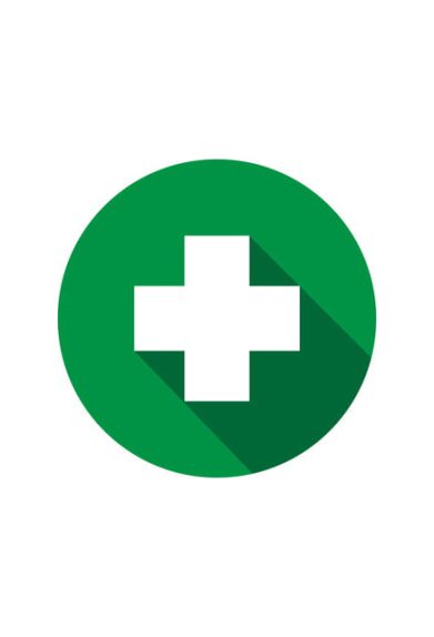 First aid icon design template vector isolated services