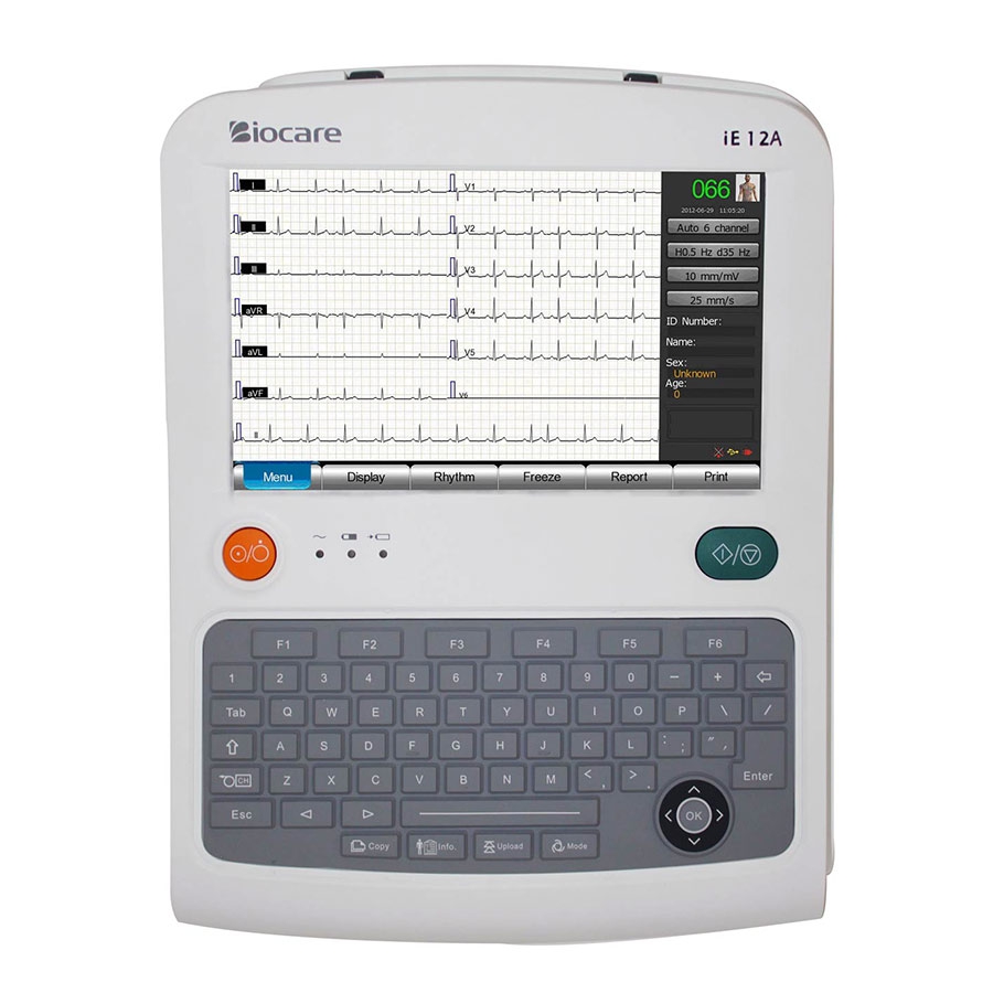 Electrocardiographe Biocare iE 12A avec calcul et interprétation g1