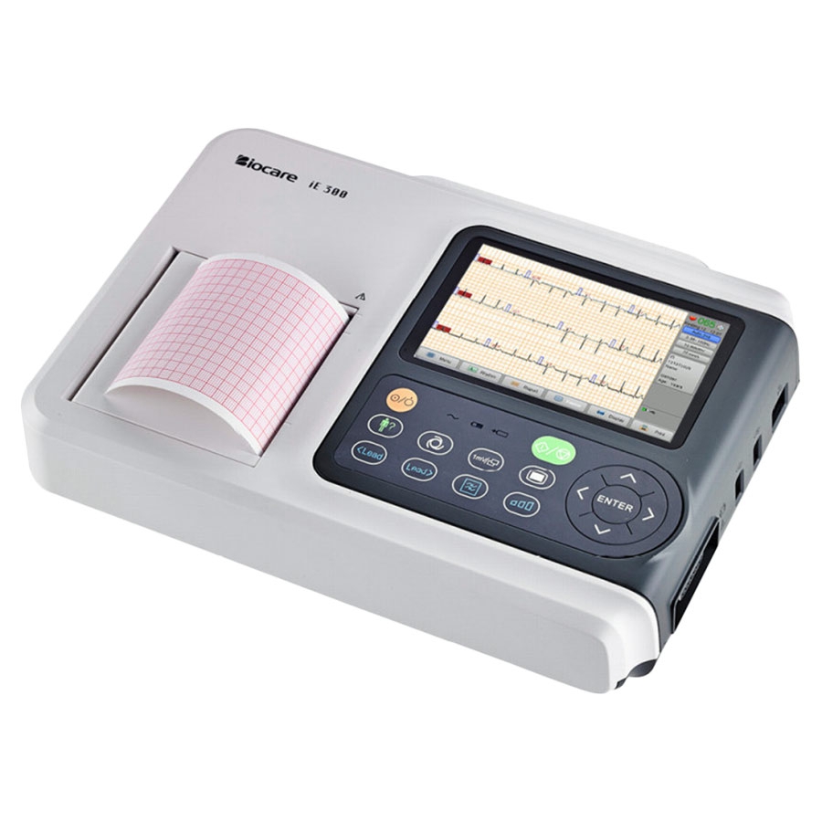 Electrocardiographe Biocare iE300 avec calcul et interprétation