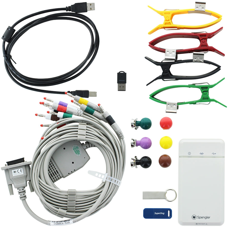 Electrocardiographe Cardiomate PC-ECG Bluetooth Spengler g8
