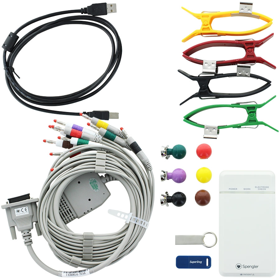 Electrocardiographe Cardiomate PC-ECG USB Spengler g6
