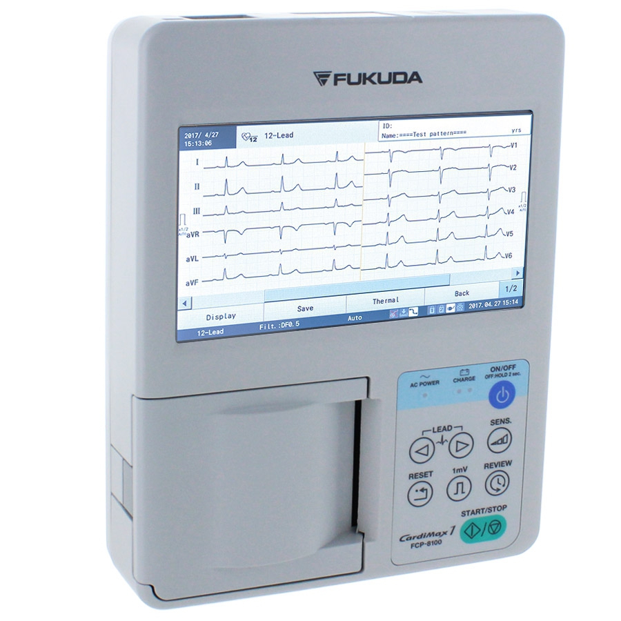 Electrocardiographe Fukuda Denshi Cardimax FCP 8100