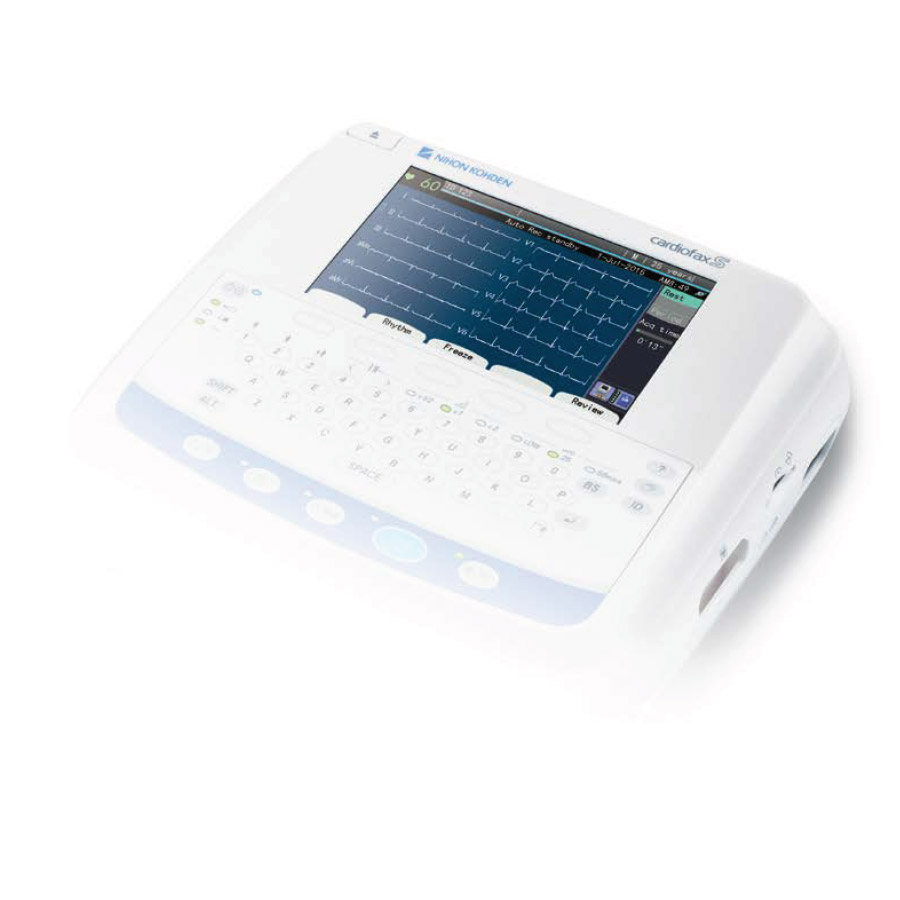 Electrocardiographe NIHON KOHDEN Cardiofax S-2250 g1