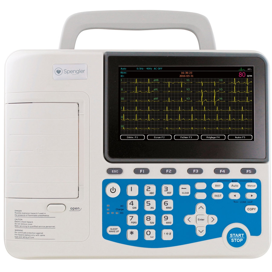 Electrocardiographe Spengler Cardiomate 3 g1